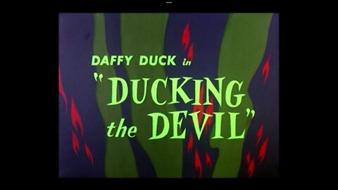 1957, 8-17, Merrie Melodies, Ducking The Devil