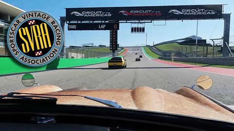 COTA Parade Lap in a Rusty Triumph TR4