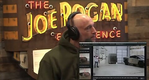 Joe Rogan And The Rock Talk Tesla Cybertrucks