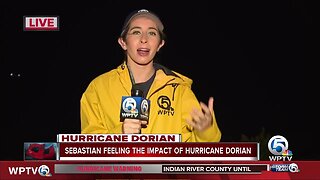 Sebastian feeling the impact of Hurricane Dorian