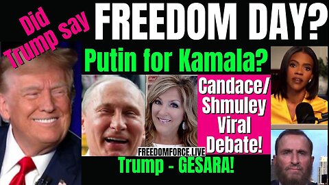 Melissa Redpill Update Sep 9: "Trump Wisconsin Freedom Day, Candace & Shmuley Debate"