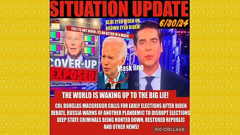 SITUATION UPDATE 6/30/24 - Trump & Biden Debate, Israel & Hezbollah, Gcr/Restored Republic