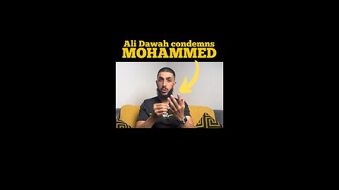 Ali dawah implicated his prophet !