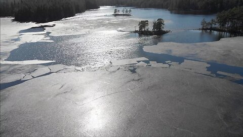 I Crashed My Drone Into The Lake! ...and it continued filming.