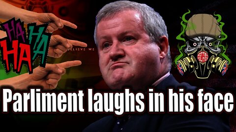 Ian Blackford SNP ridiculed by parliament whilst raging and blame gaming