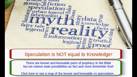 LIVE Sunday 6:30pm EST - Part 4 - Knowledge vs Speculation in Bible prophecy