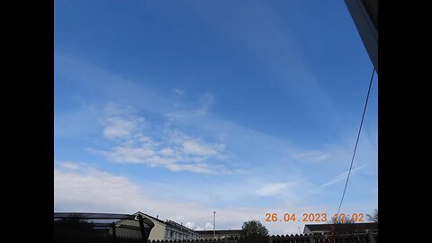 26.04.2023 0850 to 1250 NEUK - Low Spraying USAF (again) & Geoengineered Darlo