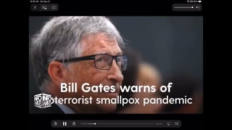 Alex Jones clip (Bill Gates warns of smallpox pandemic)