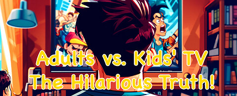 Adults vs Kids' TV. The Hilarious Truth!