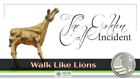 "The Golden Calf Incident" Walk Like Lions Christian Daily Devotion with Chappy May 6, 2021