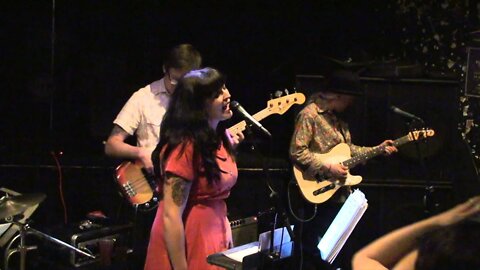 Stephanie Layne with the Hoyle Brothers at The Empty Bottle