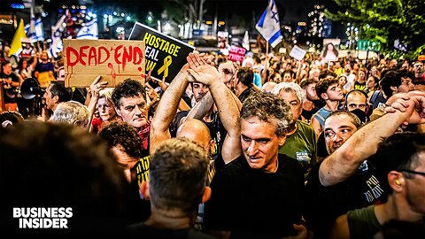 Thousands Protest in Tel Aviv After Six Hostages Were Found Dead in Gaza | Insider News