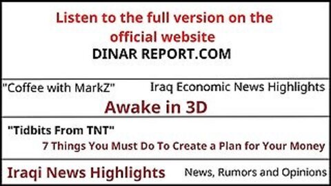 Iraqi Dinar Guru opinions 8-31-2024