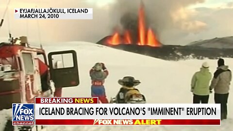 Roads Buckle As Iceland Prepares For Volcanic Eruption