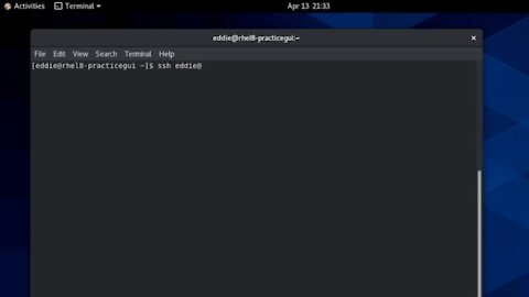 RHCSA v8 Practice Session: Access remote systems using SSH