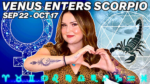 Venus Enters Scorpio 2024 | All 12 Signs