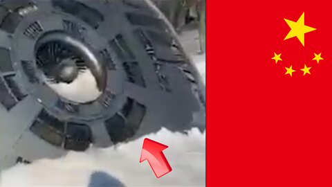 Saucer-shaped UFO stuck in snow in China! real or fake [Space]