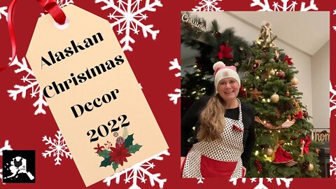 Alaskan Homestead Christmas | Decorate with me me | Style for a lake side Alaskan Christmas retreat