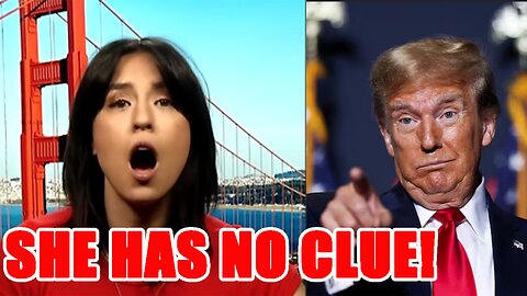 WOKE Progressive activist EMBARRASSES herself when talking about Trump's conviction!