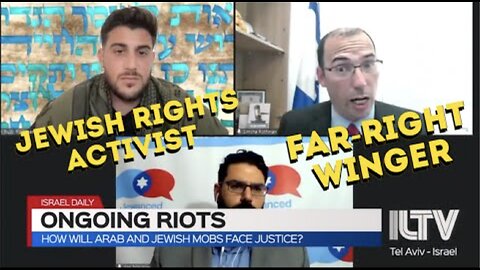 Riots In Israel (Far-Right V. Jewish Activist)