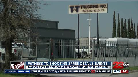 Witness of shooting spree details events