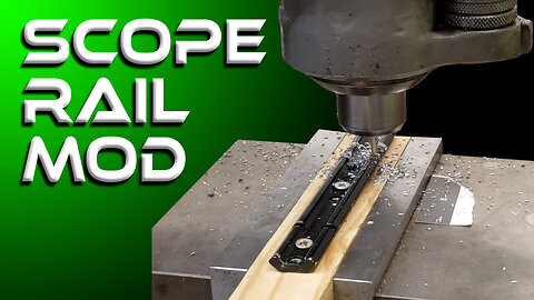 Mount a Scope | Mounting a Scope | Scope Rail Modification | Milling Machine | Rifle | 30/30