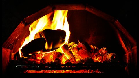 Best 4K Relaxing Fireplace Sounds - Burning Fireplace & Crackling Fire Sounds (NO MUSIC) 🔥