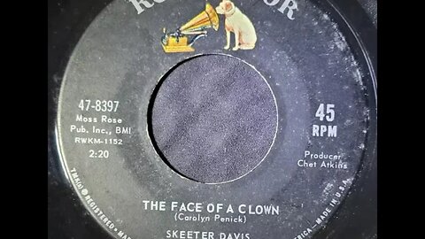 Skeeter Davis - The Face of a Clown