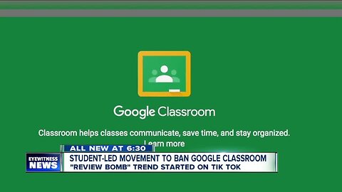 Student-led movement to ban Google Classroom