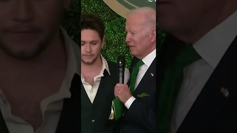 President Biden always has Interesting things to say. Especially on St. Patrick's day