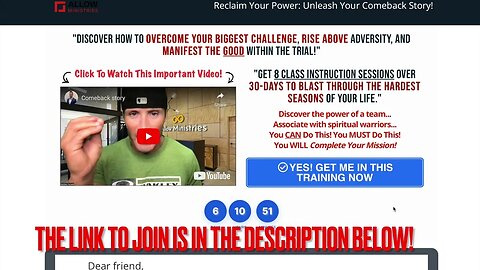 RECLAIM YOUR POWER UNLEASH YOUR COMEBACK STORY