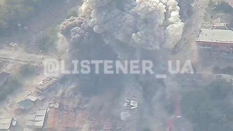 A beautiful strike of an FAB with UMPK on an enemy target in Kupyansk.