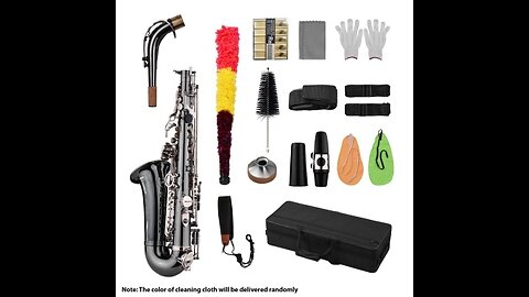 Professional Eb Alto Saxophone: High-Quality Brass, Black Nickel Plating, Abalone Shell Keys