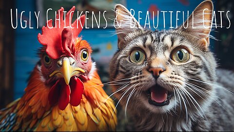 Ugly Chickens, Beautiful Cats and The Chicken Mind Control Bag