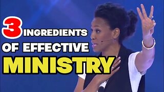 3 Ingredients Of Effective Ministry l Powerful Message l Priscilla Shirer