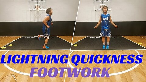 LIGHTNING QUICKNESS BASKETBALL FOOTWORK WORKOUTS TO BOOST SPEED