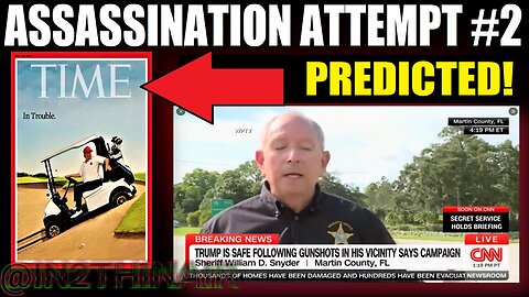 🤯Trump 2nd Assassination Attempt PREDICTED By TIME Magazine!