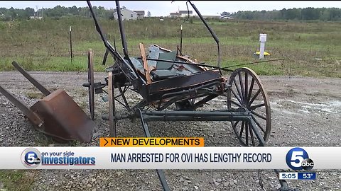 2 adults, 5 children ejected from Amish buggy after man allegedly driving drunk crashes into them