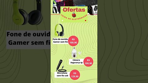 Encarte Oferta de eletrônicos!