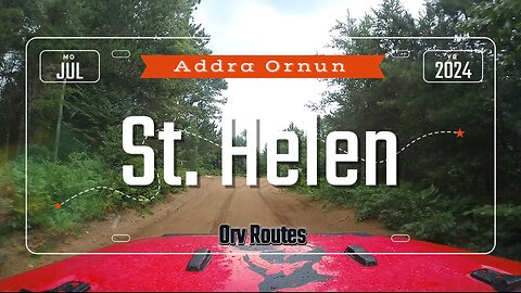 Jeeping St. Helen ORV Routes