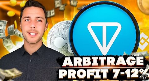 How I earn 100 Toncoin every day! *Crypto Arbitrage*! Trading Tutorial | Binance 2024