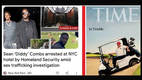 #Diddy arrested, another #Trump assassination attempt, and more