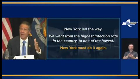 Gov Cuomo: I Told COVID Truth 'From Day One'