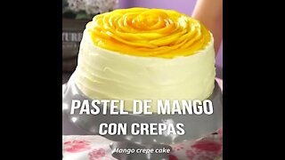 Mango Crepe Cake