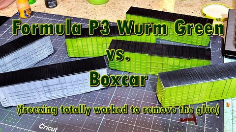 Formula P3 Wurm Green vs. Boxcar