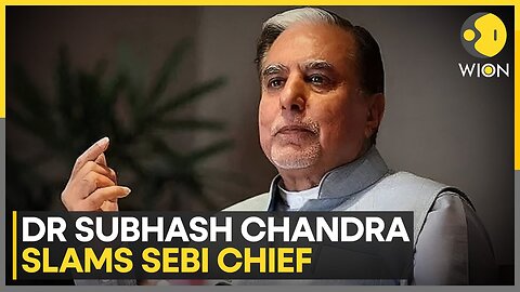 Leading Industrialist & former lawmaker accuses SEBI chief of hurting investors | WION