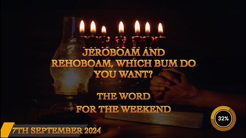 Jeroboam and Rehoboam, Which Bum Do you Want