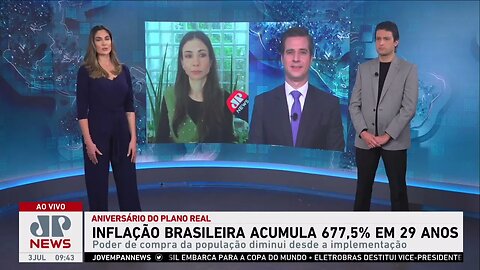 Inflação brasileira acumulou 677,5% em 29 anos; Alan Ghani, Amanda Klein e Beraldo analisam