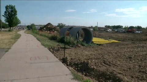 What's that? New housing development under construction in Marston community