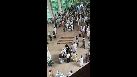 Hajj 2024 Flights Arrived at Islamabad Airport #hajj #hajj2024 #islamabadairport #pakistan